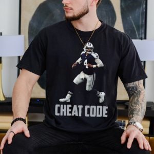 Dak prescott cheat code Dallas football fan shirt