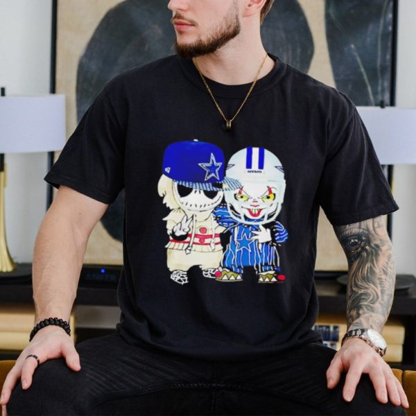 Dallas Cowboys Jack Skellington and Pennywise shirt