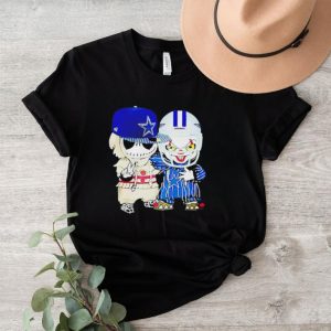 Dallas Cowboys Jack Skellington and Pennywise shirt