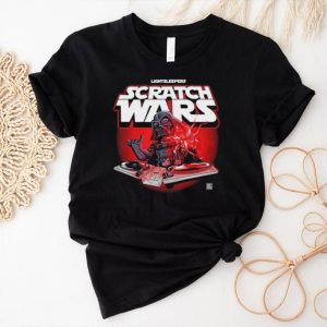 Darth Vader Lightsleepers Scratch Wars shirt