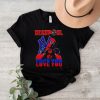 Deadpool New York Yankees fuck you love you shirt