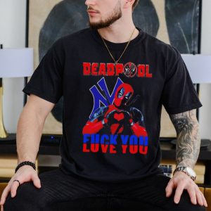 Deadpool New York Yankees fuck you love you shirt