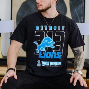 Detroit Lions Three Thirteen Area Code Shirt