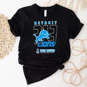 Detroit Lions Three Thirteen Area Code Shirt