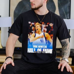 Dirk Nowitzki Hall of Fame Class of 2023 shirt