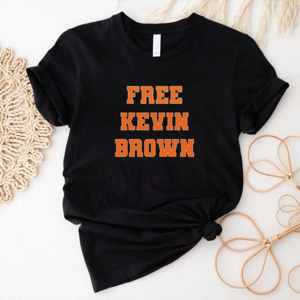 Free Kevin Brown shirt