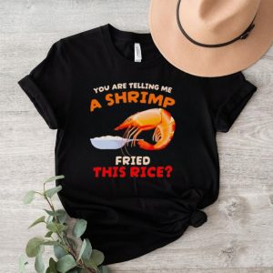 Funny Are you telling me a shrimp fried this rice shirt