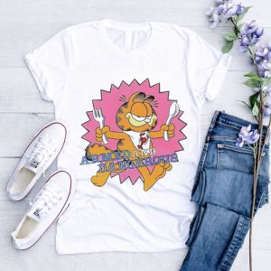 Garfield armed and dangerous single stitch shirt