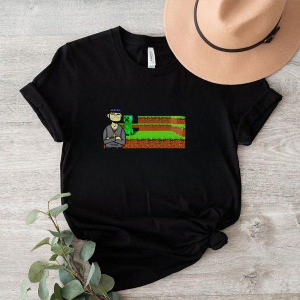 Gorillaz Struggle Tweets Minecraft Creeper Murdoc Niccals shirt