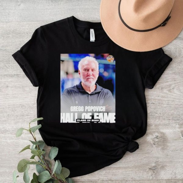 Gregg Popovich Hall of Fame Class of 2023 shirt