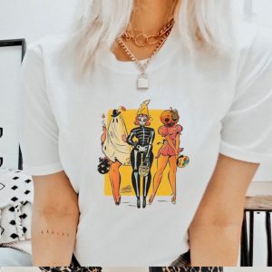 Halloween Scary Women Fashion Shirt: Spooktacular Style for a Hauntingly Good Time