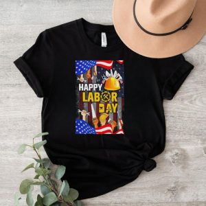 Shop the Trendy Happy Labor Day US Flag Shirt – Celebrate with Style!
