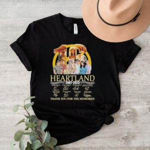 Heartland 16 years 2007 2023 thank you for the memories shirt