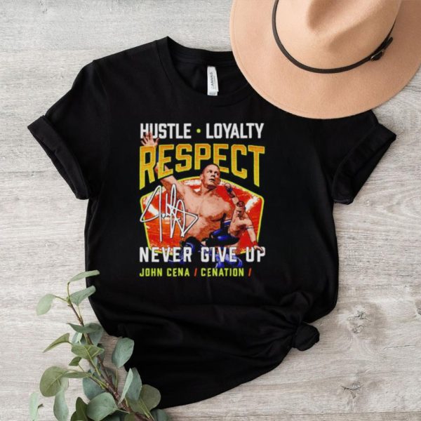 John Cena Cenation Respect Superstars WWE Shirt