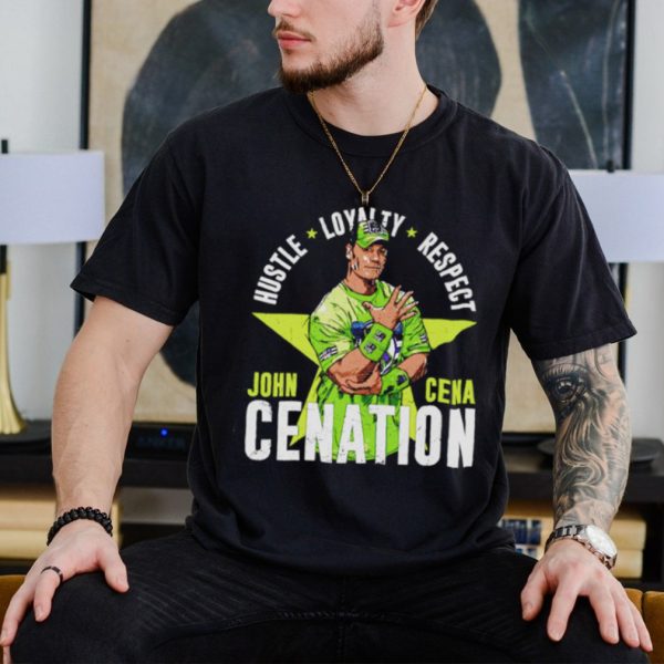 John Cena Cenation Superstars WWE Shirt