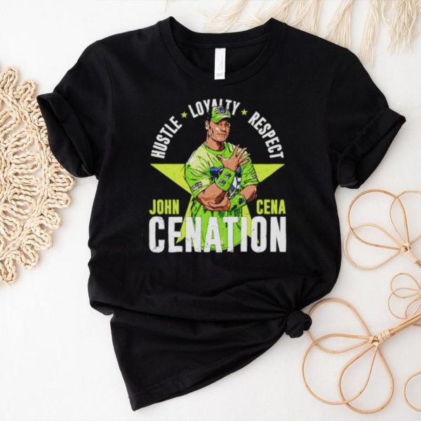 John Cena Cenation Superstars WWE Shirt