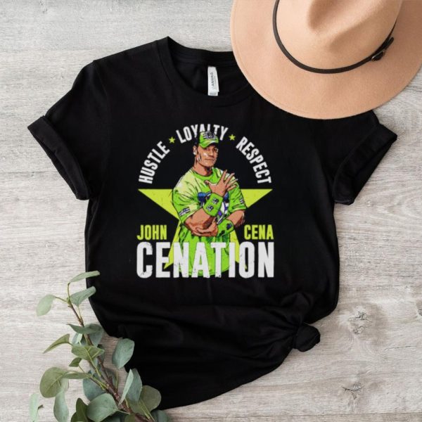 John Cena Cenation Superstars WWE Shirt