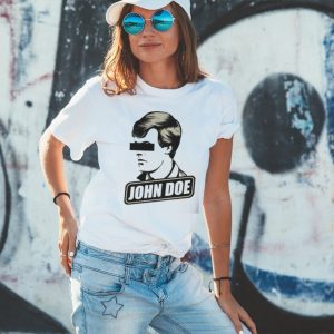 John Doe Covered Eyes Graphic shirt