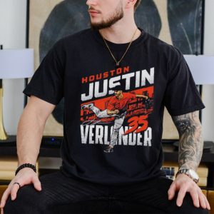 Justin Verlander City Name signature shirt