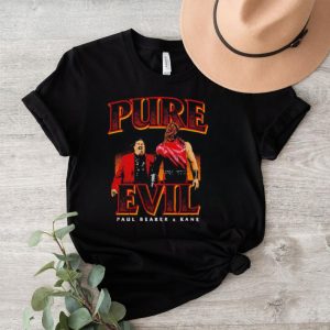 Kane And Paul Bearer Pure Evil Superstars WWE Shirt