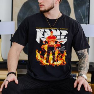 Kane Flames The Devil’s Favorite Demon Superstars WWE Shirt