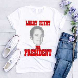 Larry Flynt for President vintage shirt