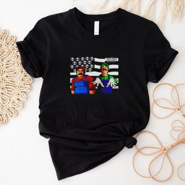 Mario and Luigi Outkast Stankonia Parody shirt