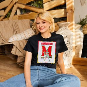 Maryland Parker Corbin Committed 2024 poster shirt