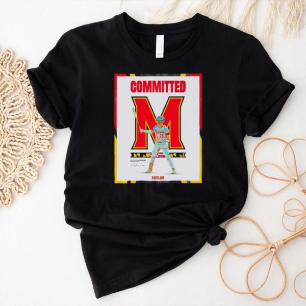 Maryland Parker Corbin Committed 2024 poster shirt