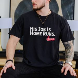 Matt Olson his job is home runs shirt