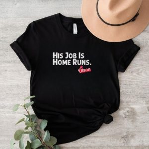 Matt Olson his job is home runs shirt