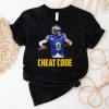 Matthew stafford cheat code los angeles football fan shirt