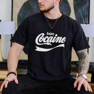 Men’s Enjoy Cocaine Coca Cola shirt