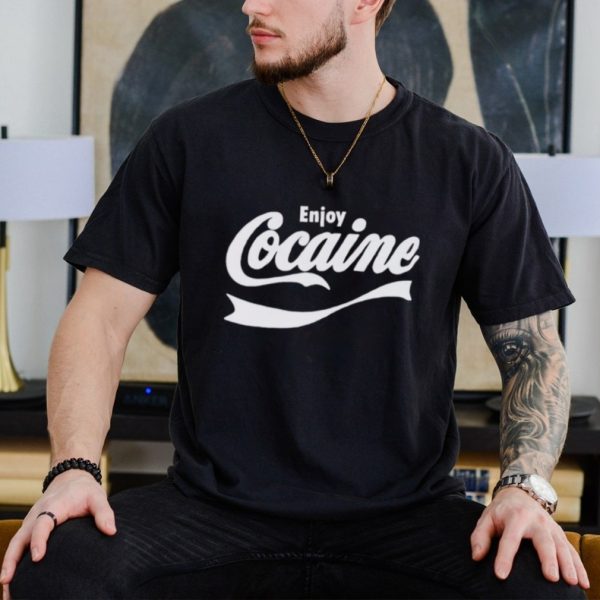 Men’s Enjoy Cocaine Coca Cola shirt