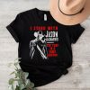 Men’s I stand with Jason Voorhees try that in a Camp Ground shirt