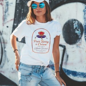 Men’s Pour Larry a Crown for the Atlanta baseball shirt