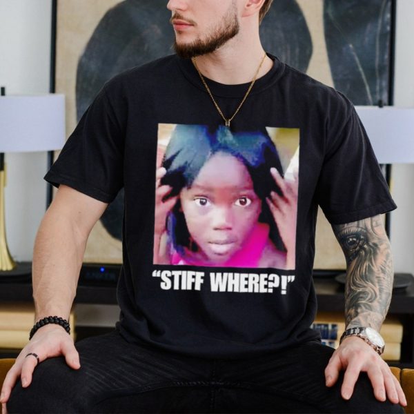 Men’s Reaction memes Stiff where shirt