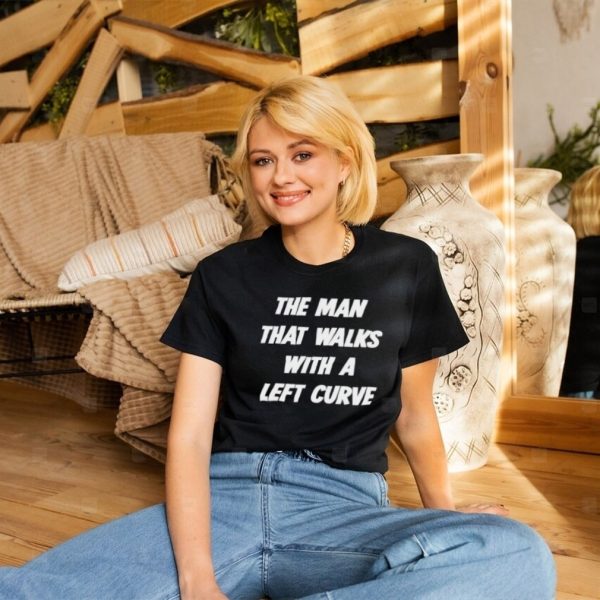 Men’s The man that walks with a left curve shirt