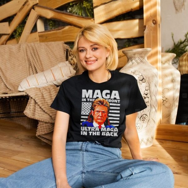 Men’s Trump Maga in the front Ultra Maga in the back shirt