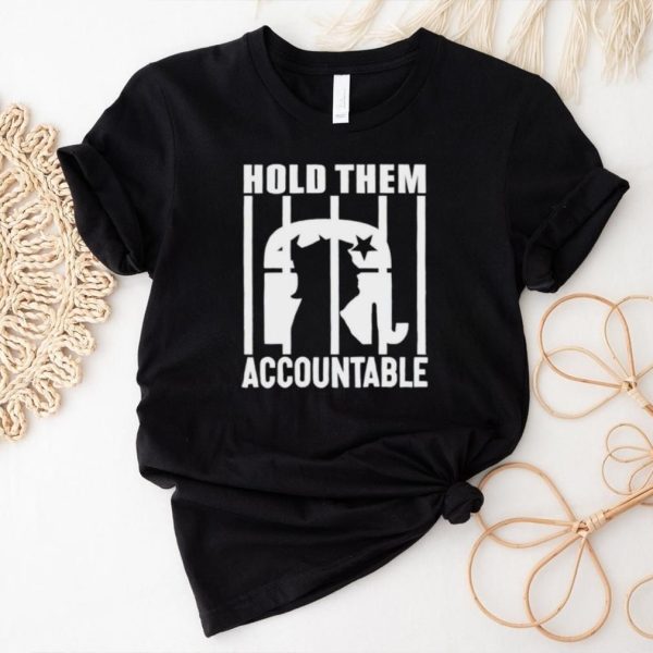 Men’s Trump hold them accountable shirt