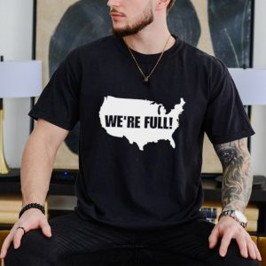 Men’s USA map we’re full shirt