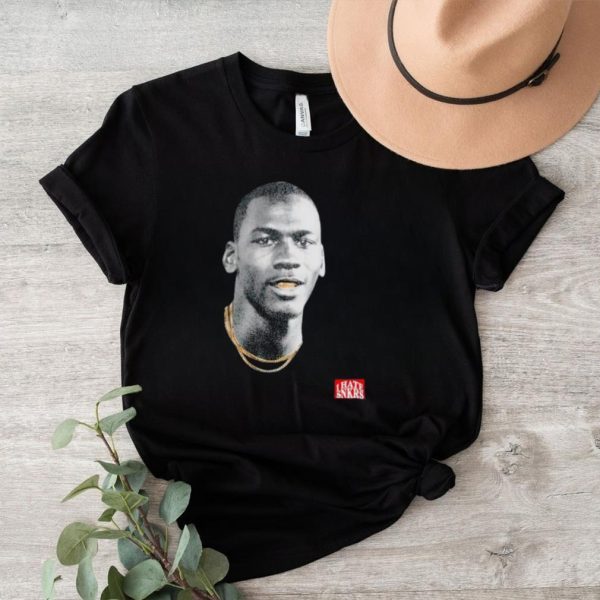 Michael Jordan Gold mouth shirt