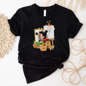 Mickey Mouse art portrait shirt