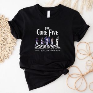 New York Yankees The Core Five Abbey Road signatures shirt