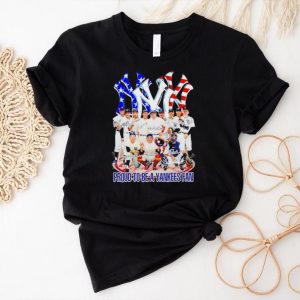 New York Yankees proud to be a Yankees fan signatures shirt