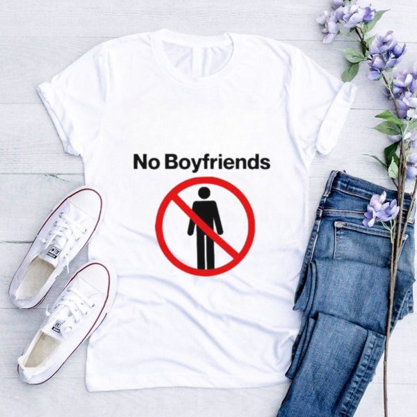 No boyfriends shirt