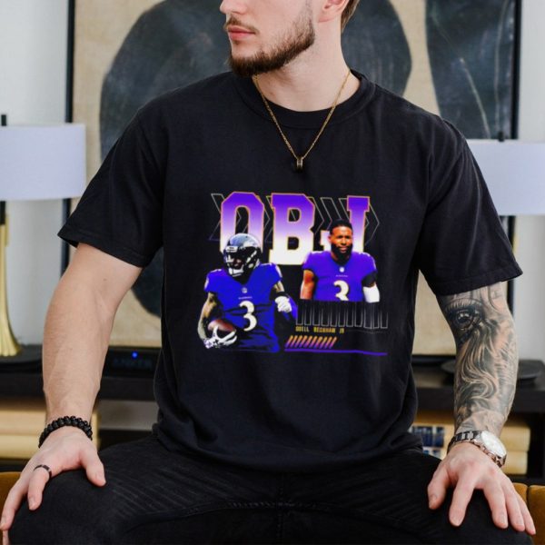 Odell Beckham Jr. 3 Baltimore Ravens football player Vintage gift shirt