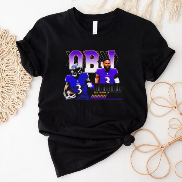 Odell Beckham Jr. 3 Baltimore Ravens football player Vintage gift shirt