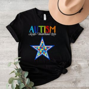 Official Dallas Cowboys Autism Accept Understand Love 2023 Shirt