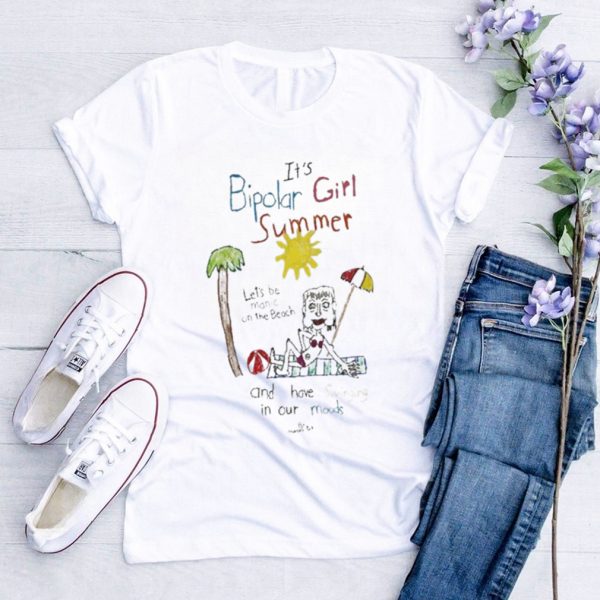 Official Official It’s Bipolar Girl Summer And Have Swinging In Our Moods Shirt